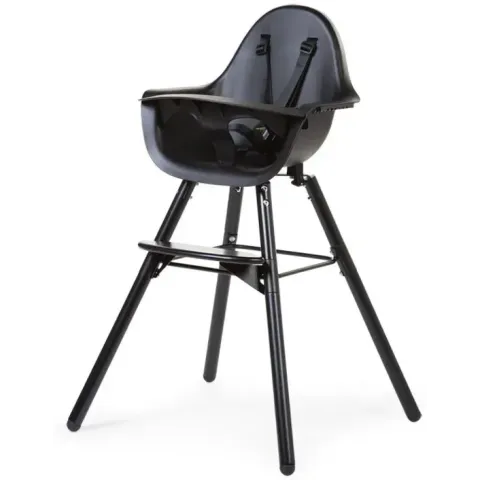 Childwood Evolu 2 kinderstoel zwart/zwart 2 in 1 + beugel