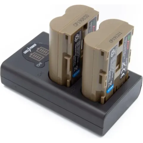 ChiliPower BP-511 Canon USB Duo Kit - Camera accu set