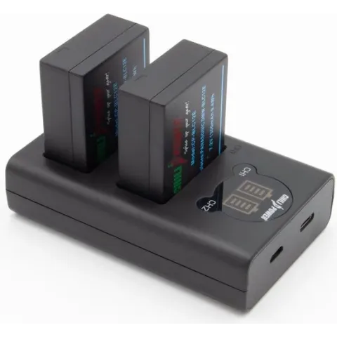 ChiliPower DMW-BLC12 Panasonic USB Duo Kit - Camera accu set