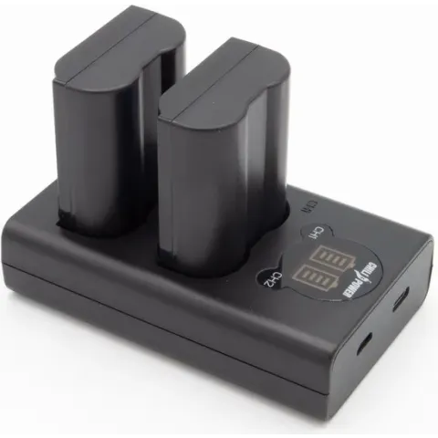 ChiliPower EN-EL15b Nikon USB Duo Kit - Camera accu set