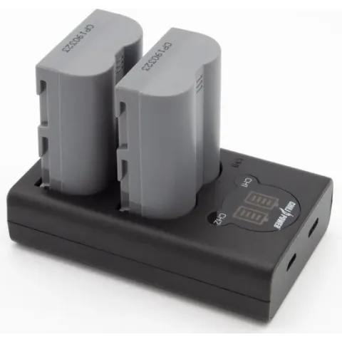 ChiliPower EN-EL3e Nikon USB Duo Kit - Camera accu set