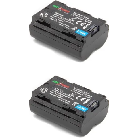 ChiliPower Fujifilm NP-W235 accu - 2200mAh - 2-Pack