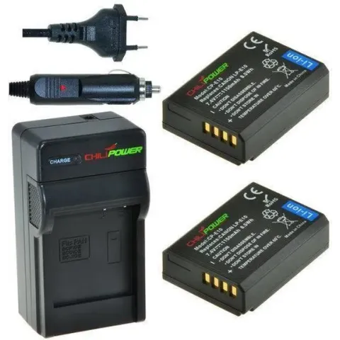 ChiliPower LP-E10 Canon Kit - Camera Batterij Set