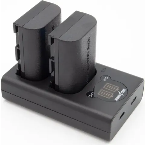 ChiliPower LP-E6 Canon USB Duo Kit - Camera accu set