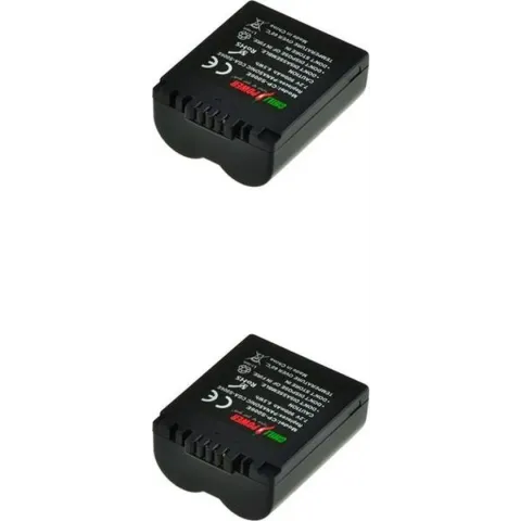ChiliPower Panasonic CGA-S006E camera batterij - 2 stuks verpakking