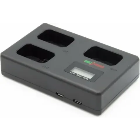 ChiliPower Sony NP-FW50 Triple Lader - Laadt 3 accu's, ook tegelijkertijd