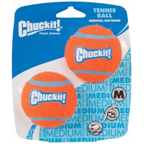 Chuckit! Tennis Ball Medium - 2 stuks
