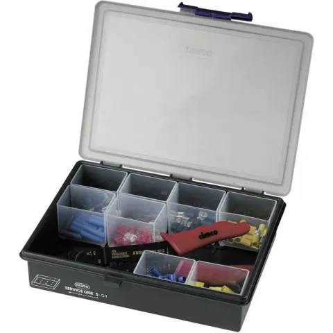 Cimco 181530 Perstangset 135-delig Geïsoleerde kabelschoenen 0.5 tot 6 mm²