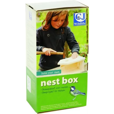 Cj Wildlife Bouwpakket Mees Vogelhuisje - Hout - 20,5 x 17 x 29,5 cm