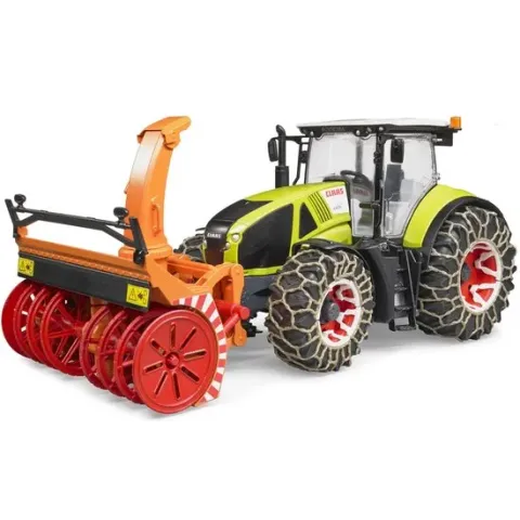 Claas Axion 950 met sneeuwkettingen Bruder