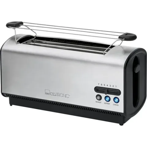 Clatronic Broodrooster 4 sleuven TA 3687 1200 W zilver