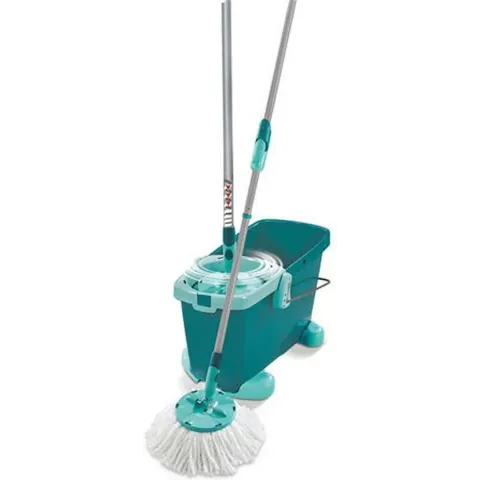 Clean Twist Disc Mop Compleet - Ergo - Met Wieltjes