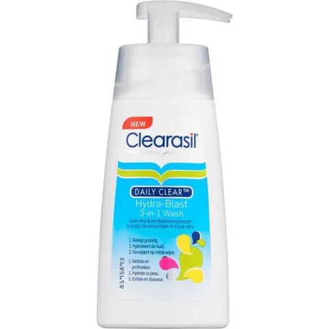 Clearasil Daily Clear 3-in-1 Wash - 150 ml - Reinigingslotion