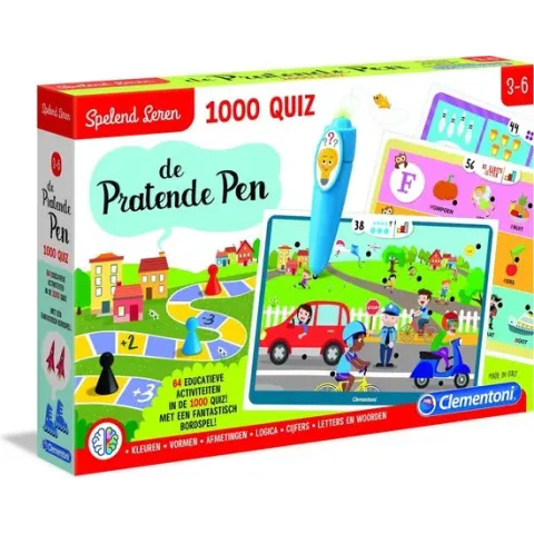 Clementoni Interactieve Pen Leerzaam bordspel Kinderen