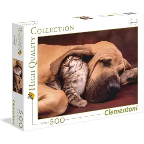 Clementoni Legpuzzel - High Quality Puzzel Collectie - Cuddles - 500 Stukjes, puzzel volwassenen