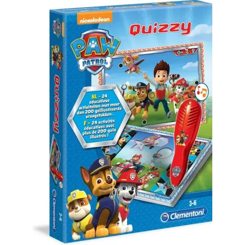 Clementoni Paw Patrol Quizzy met elektronische pen - kaartspel