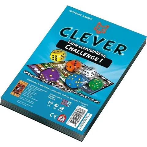 Clever Challenge Scoreblok Dobbelspel