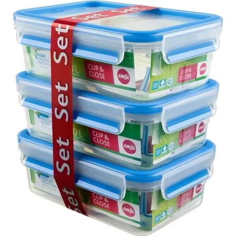 Clip & Close Vershouddoos - 3 x 1,0 l