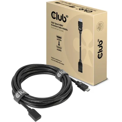 Club 3D High Speed HDMI verlengkabel, 5 m 4K, 60 Hz
