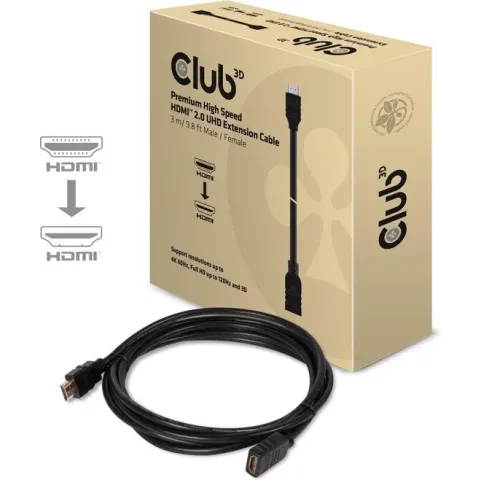 Club HDMI 2.0 Extension 3M 4K60Hz M/F