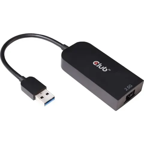 club3D CAC-1420 Netwerkadapter 2.5 GBit/s USB 3.2 Gen 1, RJ45