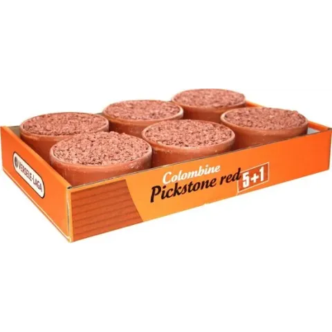 Colombine Piksteen Rood 6x650 g Tray 5+1