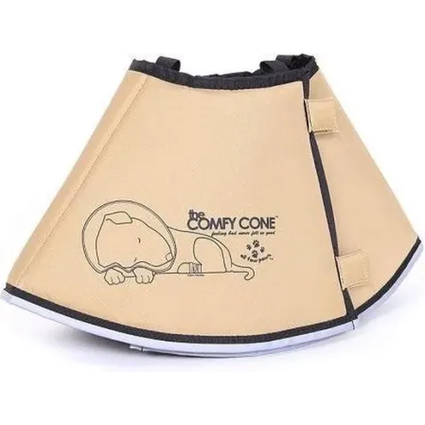 Comfy Cone maat S - Kaki