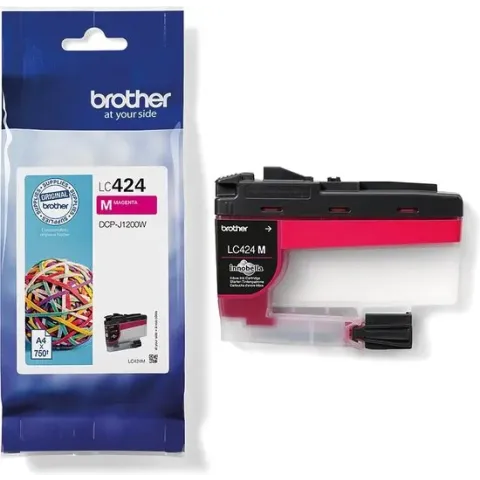 Compatibele inktcartridge Brother ‎LC424M Magenta