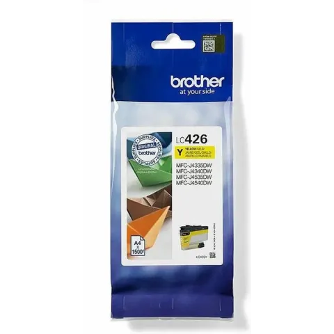 Compatibele inktcartridge Brother ‎LC426Y Geel
