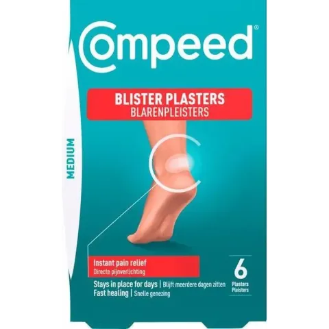 Compeed Blaren Pleisters Medium 6 stuks