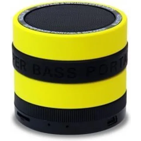 CONCEPTRONIC Bluetooth Speaker Super Bass geel/zwart