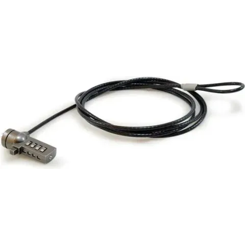 Conceptronic CNBCOMLOCK18 kabelslot Zwart 1,8 m