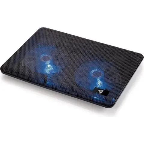 Conceptronic CNBCOOLPAD2F notebook cooling pad 43,2 cm (15.6'') Zwart