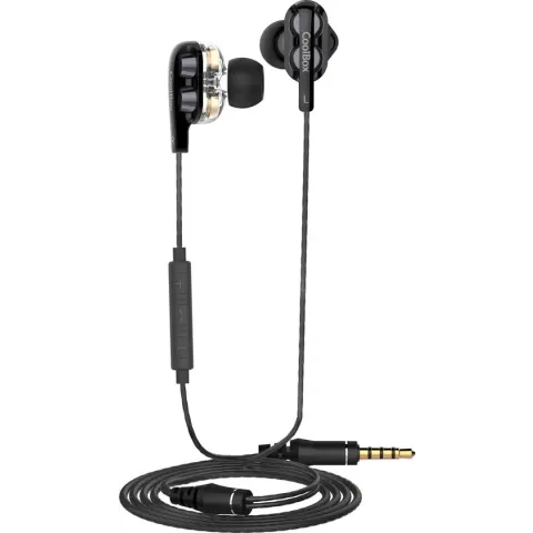 CoolBox CoolJoin Headset In-ear Zwart