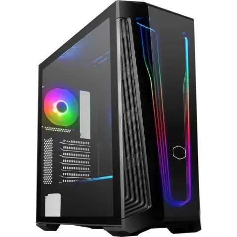 Cooler Master MasterBox MB540 2x USB-A 3.2 (5 Gbit/s), USB-C 3.2 (10 Gbit/s), Audio, Window-kit