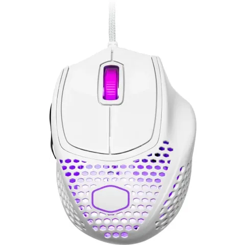 Cooler Master MM720 Bedrade RGB Gaming Mouse - 16000DPI - Glans Wit