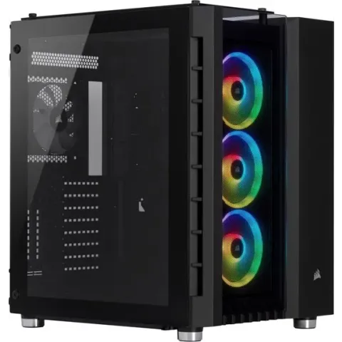 Corsair Crystal 680X RGB Midi-Toren Zwart