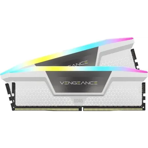 Corsair Vengeance 32GB (2K) DDR5 5200MHz RGB W, 32 GB, 2 x 16 GB, DDR5, 5200 MHz, 288-pin DIMM