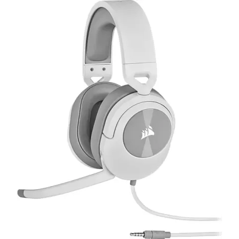 Corsair HS55 Stereo Gaming Headset - 3.5mm Jack - Wit - PS5/PS4, Xbox Series X|S, PC, Mac, Nintendo Switch & Mobiel