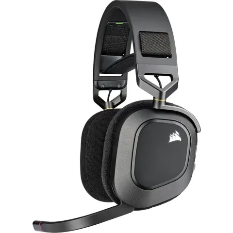 Corsair HS80 Draadloze RGB Gaming Headset - Carbon - PS5 & PS4 & PC