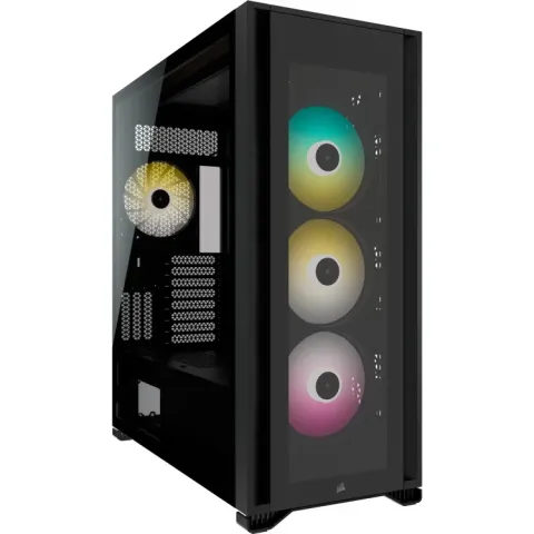 Corsair iCUE 7000X RGB 4x USB-A 3.2 (5 Gbit/s), USB-C 3.2 (5 Gbit/s), Audio, Window-kit