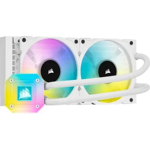 CORSAIR iCUE H100I ELITE CAPELLIX White