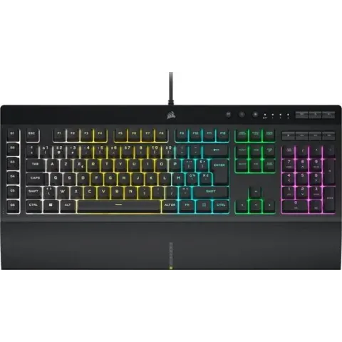 Corsair K55 RGB Pro BE Azerty Gaming Toetsenbord - Zwart