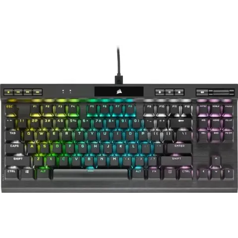 Corsair K70 RGB TKL Qwerty Champion Series Gaming Toetsenbord - Cherry MX Red
