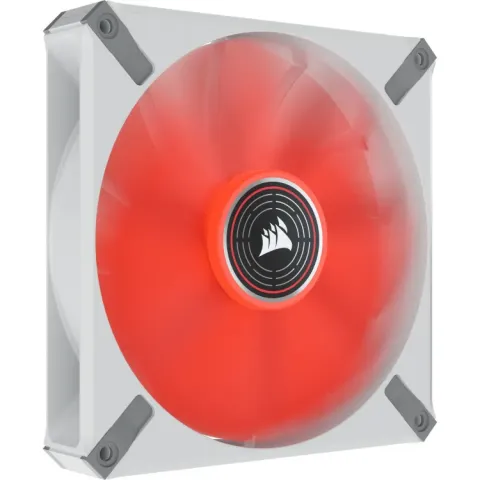 Corsair ML140 LED ELITE Red 4-pins PWM fan-connector