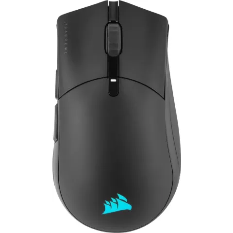 Corsair Sabre RGB Pro Draadloze Champion Series Gaming Muis - Zwart