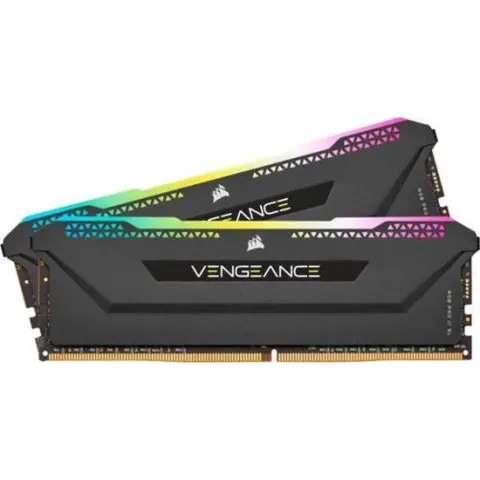 Corsair Vengeance RGB Pro SL - Geheugen DDR4 - 16 GB: 2 x 8 GB - 288-PIN - 3200 MHz - CL16 - 1.35V - RGB - zwart