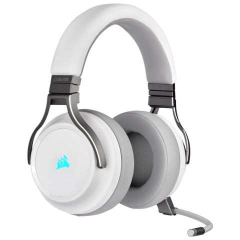 Corsair Virtuoso RGB Draadloze Gaming Headset Wit