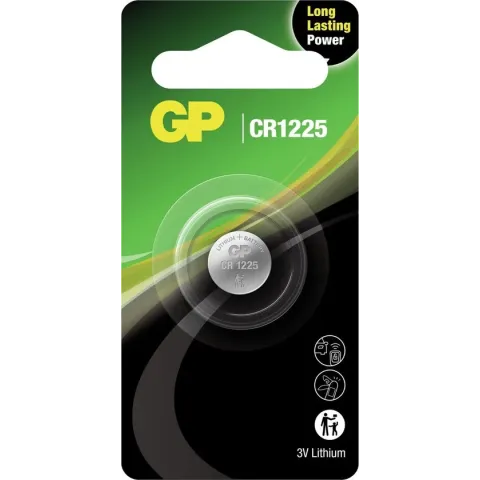 CR1225 Knoopcel Lithium 3 V 62 mAh GP Batteries GPPBL1225000 1 stuk(s)