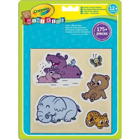 Crayola Mini Kids - Jumbo Stickers Dieren